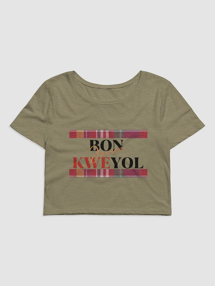 Bon Jounen Kweyol Crop Tee product image (1)