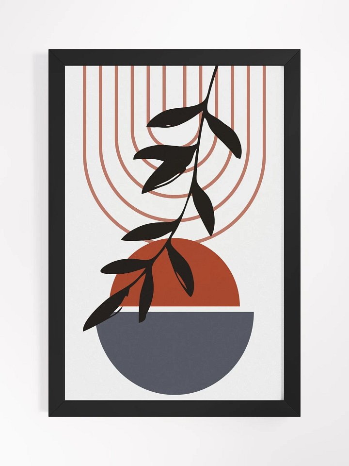 Vibrant Ayous Wood Framed Poster product image (2)