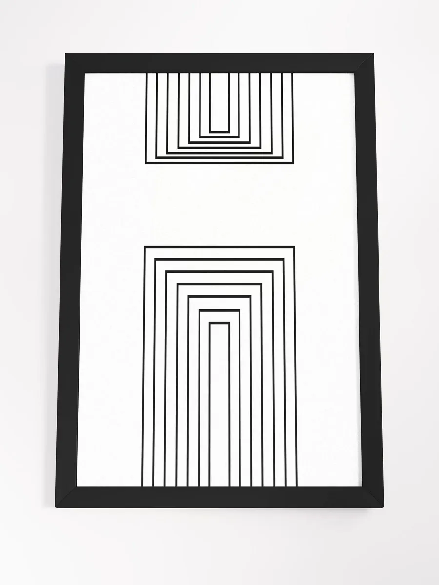 Concentric Elegance Framed Poster product image (20)