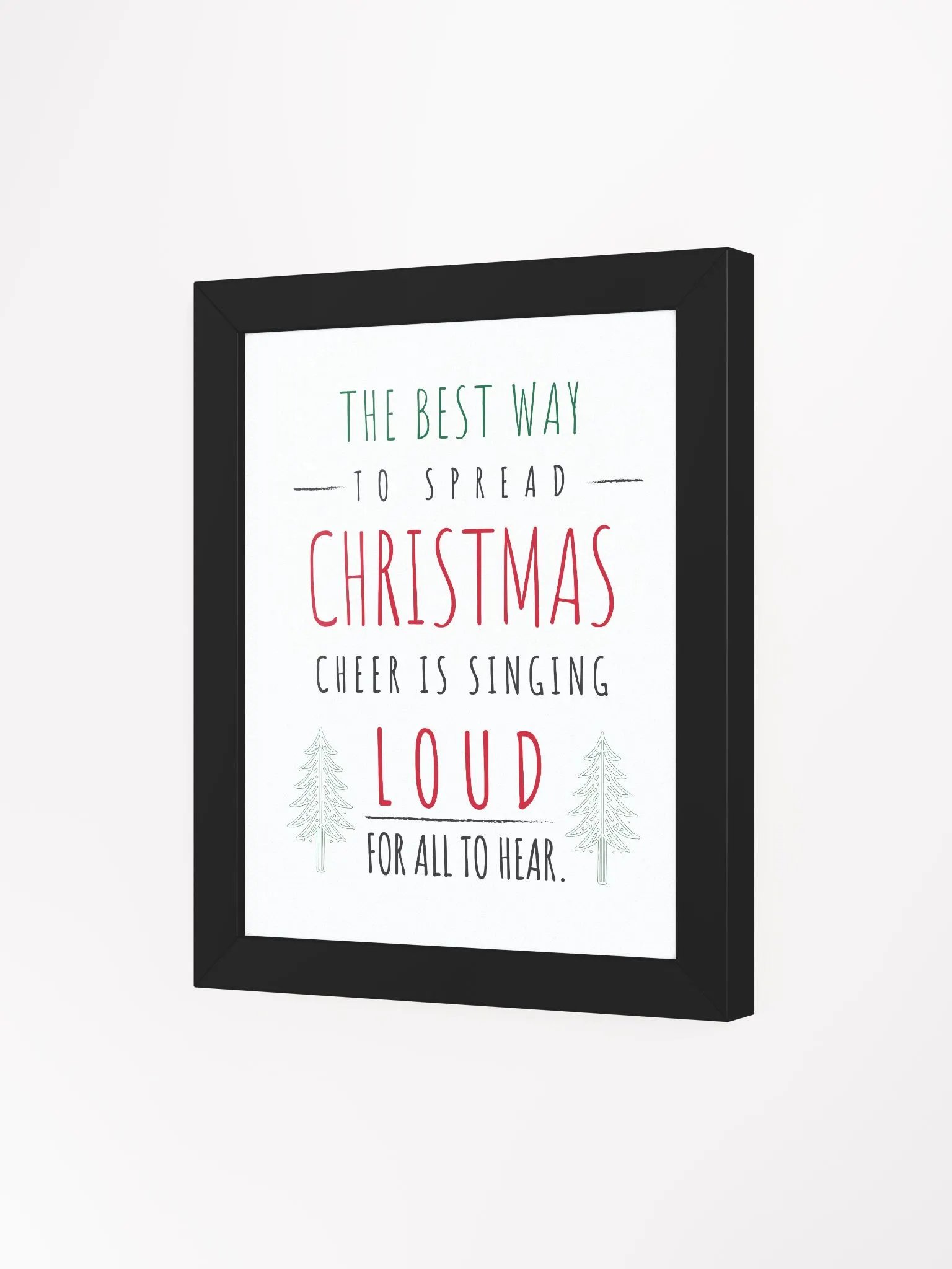 Christmas Cheer Framed Print product image (31)