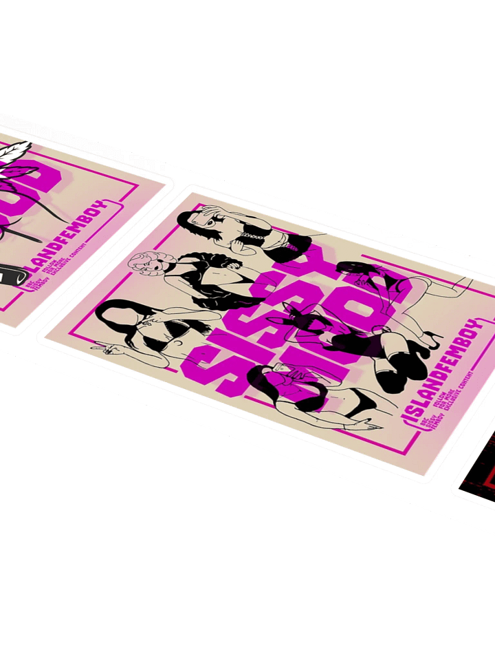 ISLANDFEMBOY : Sissy Sticker Pack : Femboy : Twink product image (1)