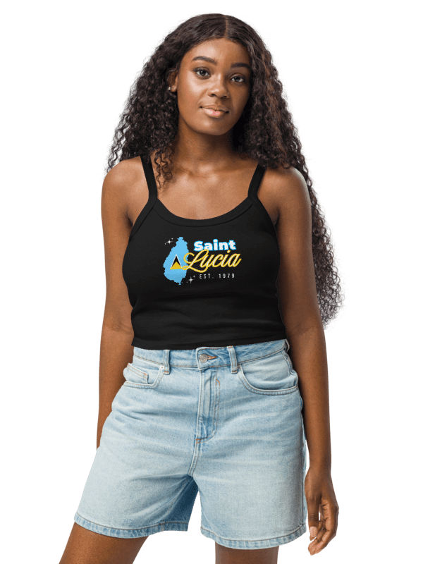 Saint Lucia Emblem Women's Tank Top product image (7)