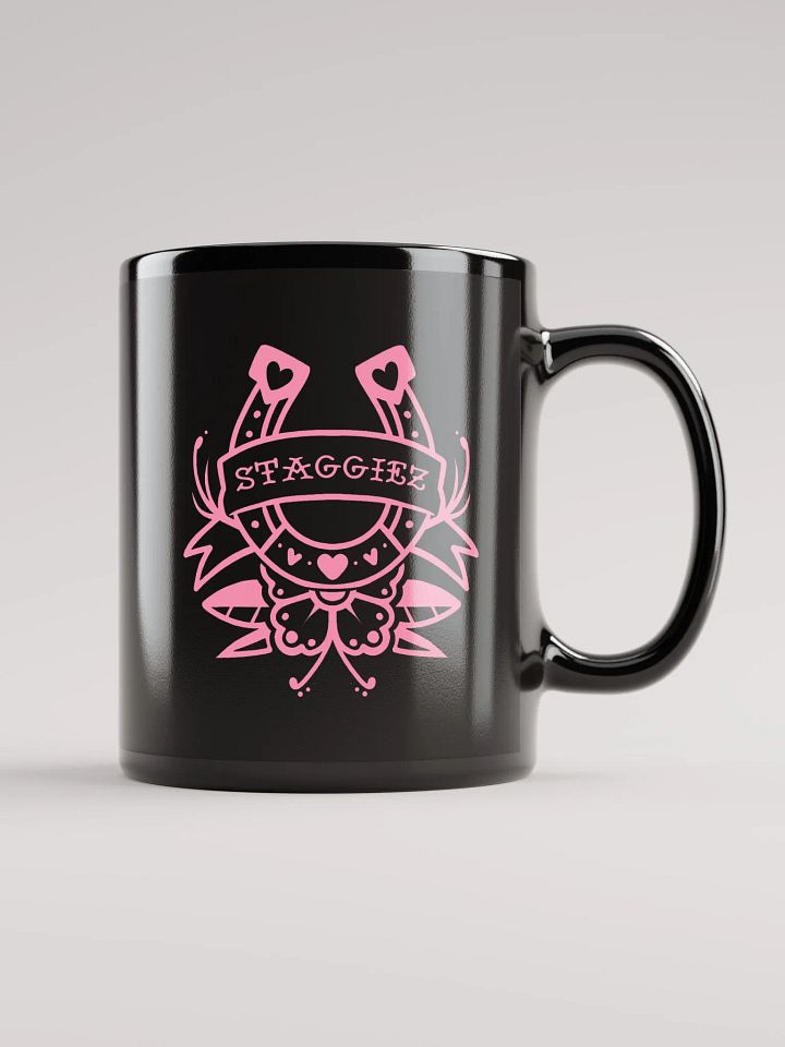 Tony Hat Club Mug (Black/w Pink) product image (1)