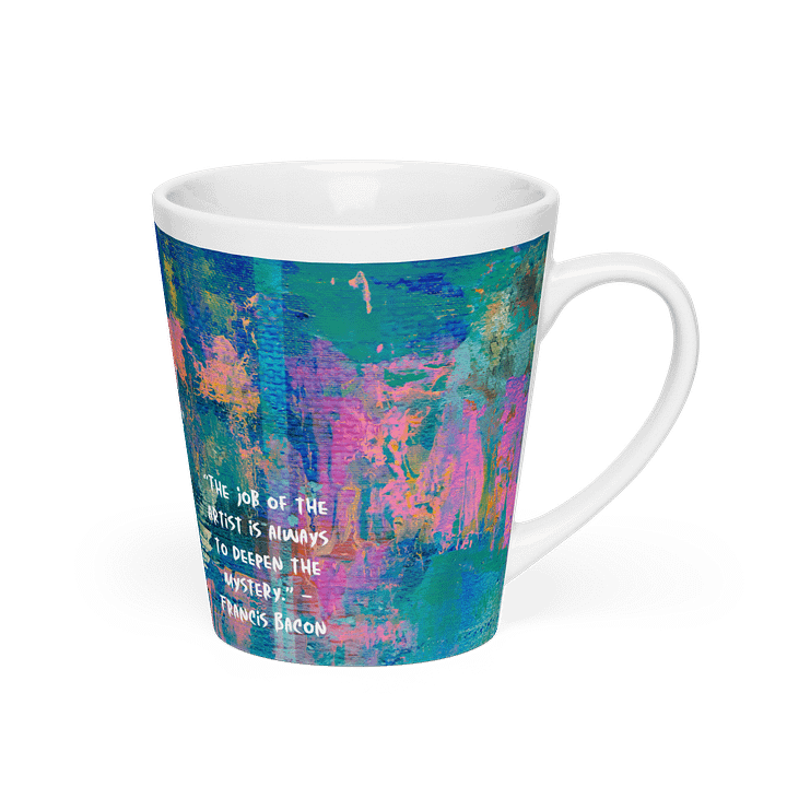 Artistic Quotes Latte Mug gifts for Artist moms friends daughters art teachers product image (2)