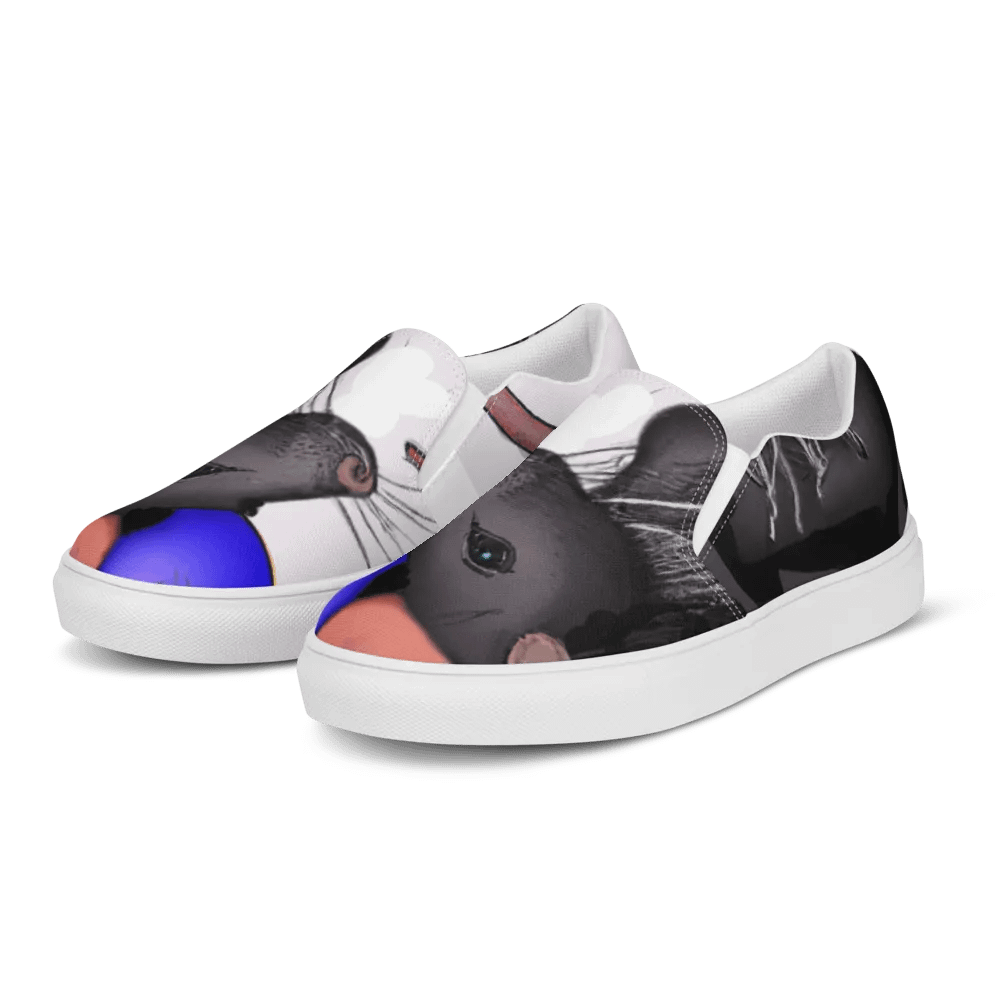 rat with balloons slip on canvas shoes product image (3)