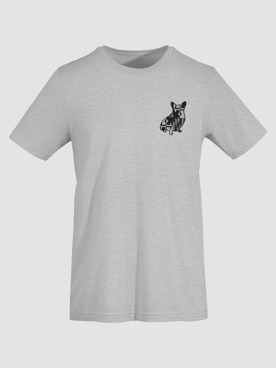 Maryland Flag Corgi (B&W) T-Shirt product image (7)