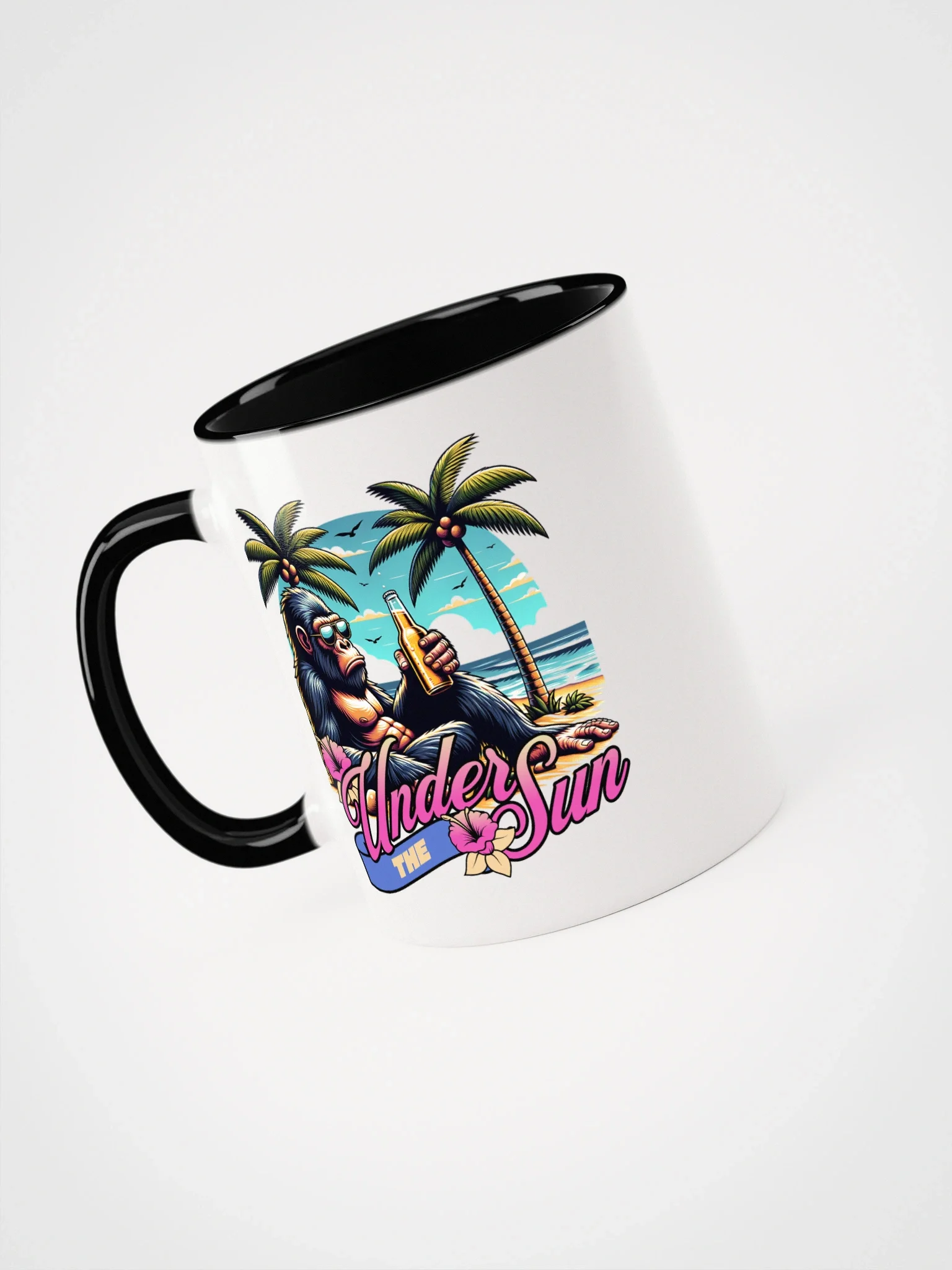 Summer Vibes Ceramic Mug With Color Inside product image (5)