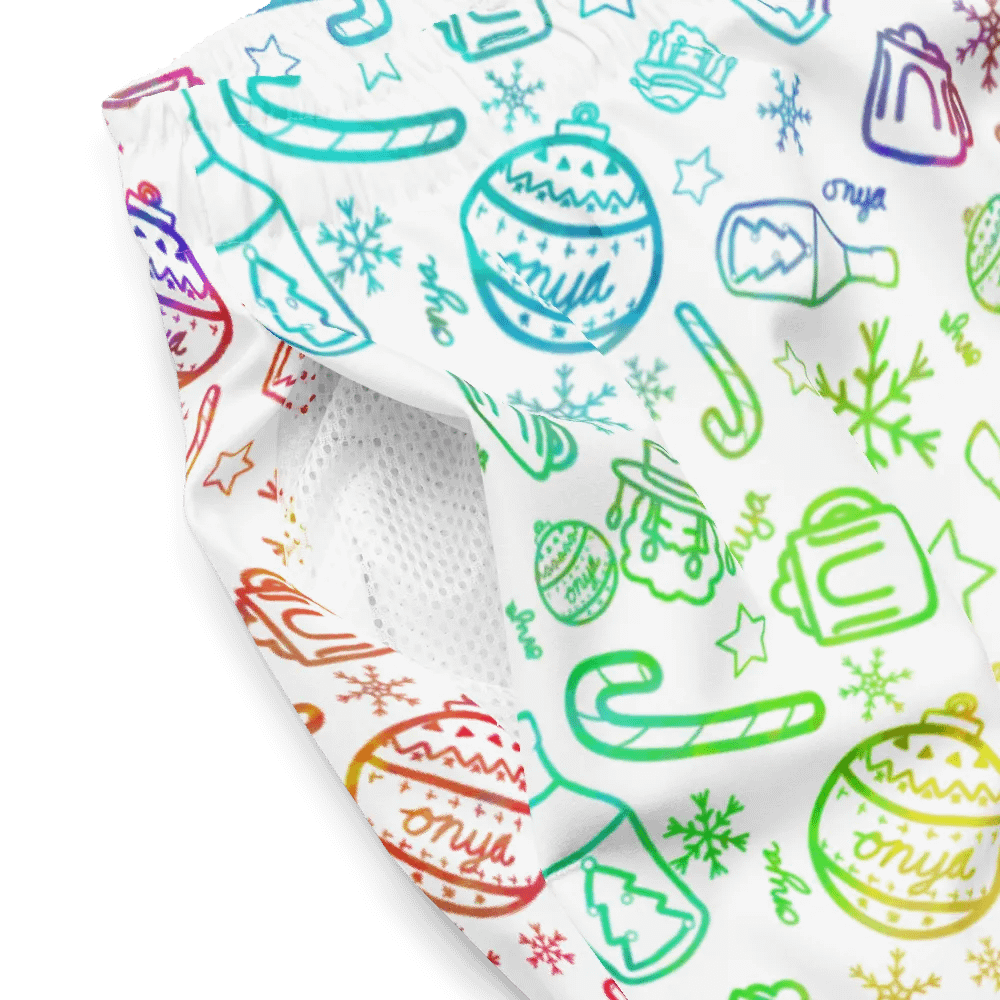 Limited Edition Christmas Rainbow Swim Shorts product image (5)