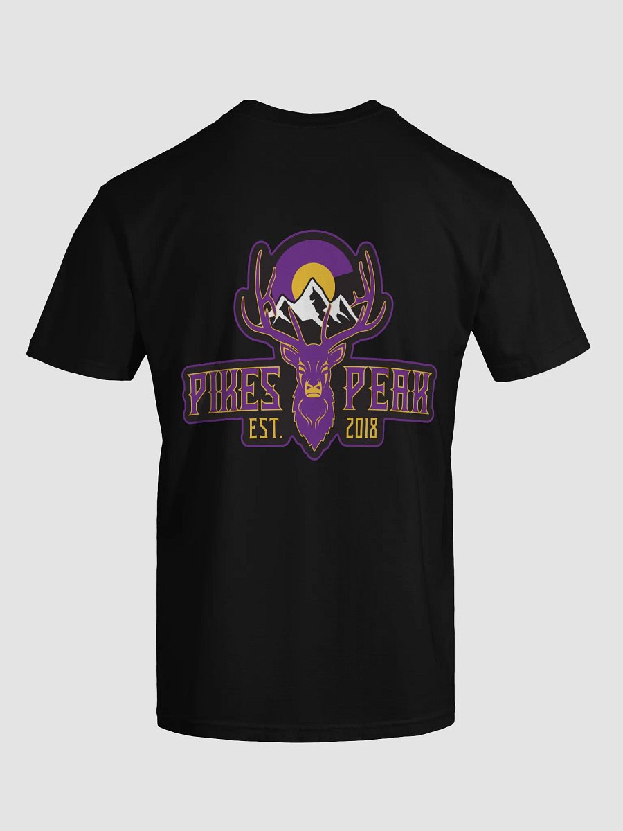Symmetrical PP Design Purple T-Shirt product image (17)