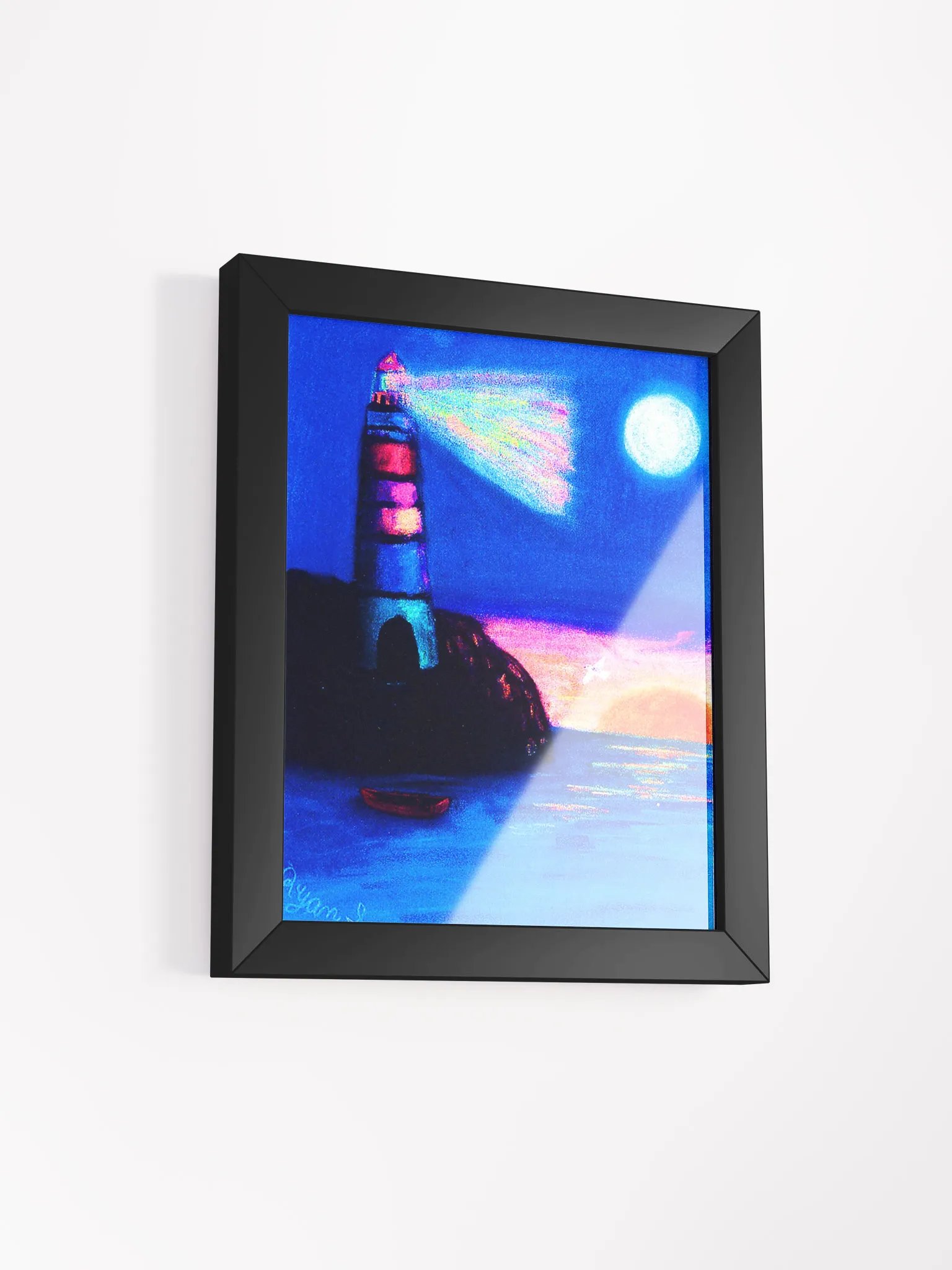 Light House Color Art Framed Poster product image (5)