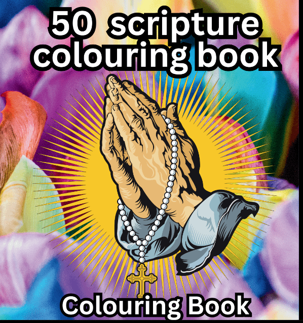 Praying Scripture Journal Colouring book product image (1)