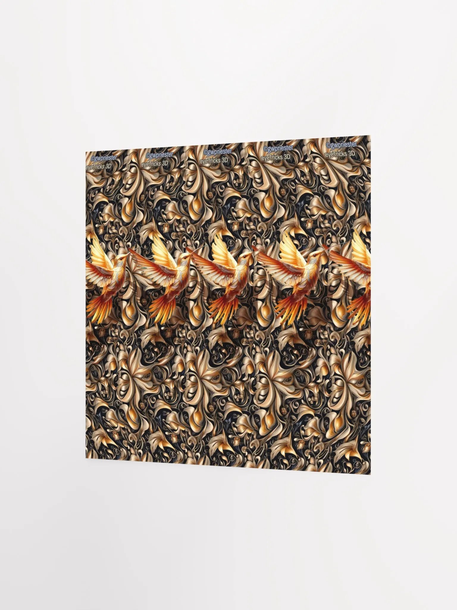 Hummingbird - 3D Stereogram Poster product image (6)