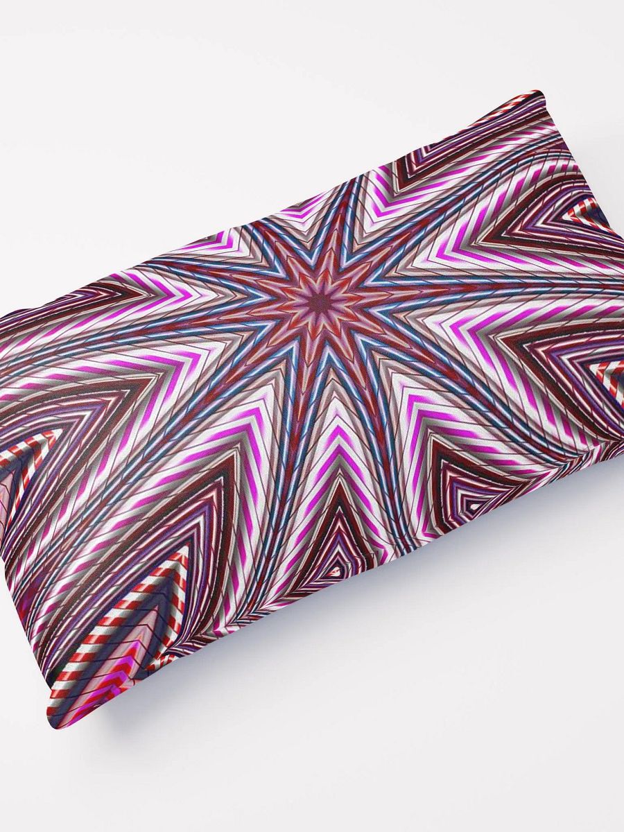 Candy Cane Kaleidoscope Throw Pillow product image (12)