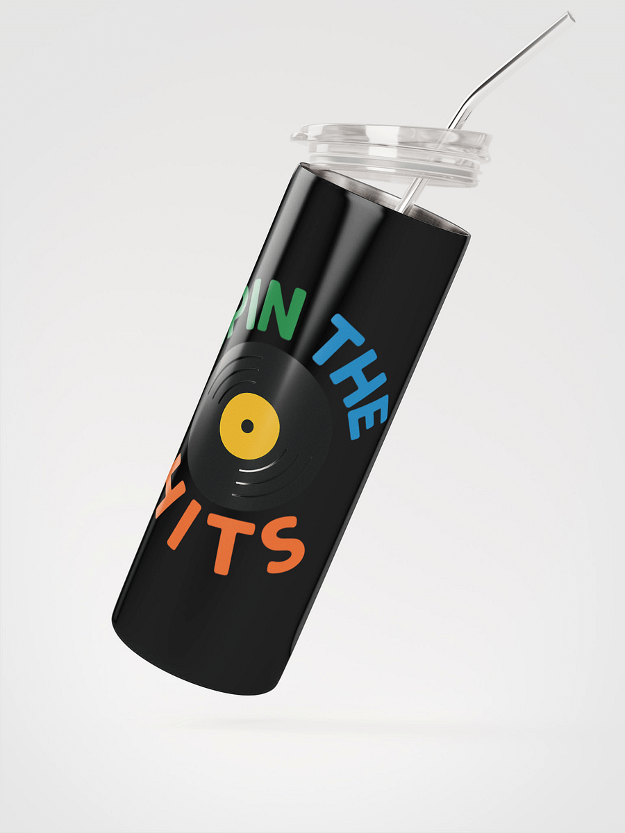 Retro Vinyl Record Stainless Steel Tumbler product image (2)