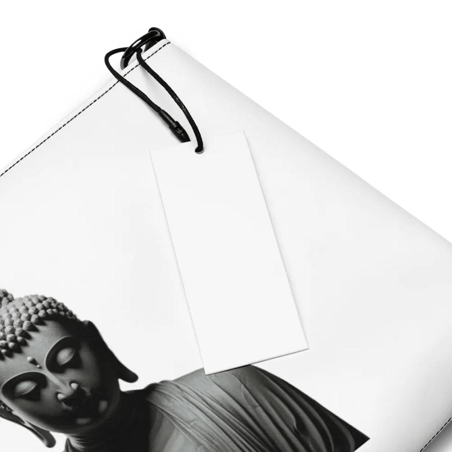 Crossbody bag with all-over print, featuring the image of the enlightened Buddha. product image (3)