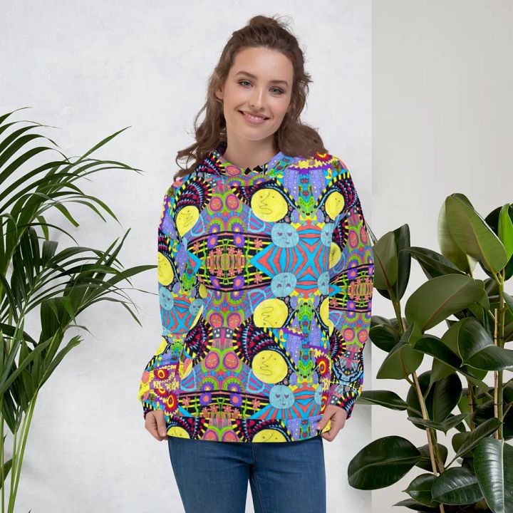 Abstract Dream Fantasy Design Unisex Pull Over Hoodie product image (1)