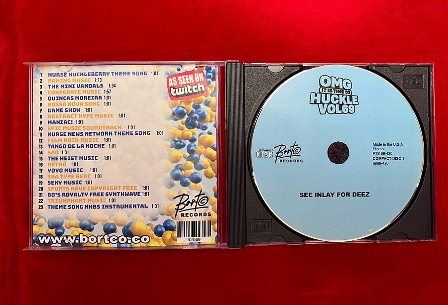 *Limited Edition* OMG It's Time To Huckle Vol. 69 CD product image (3)