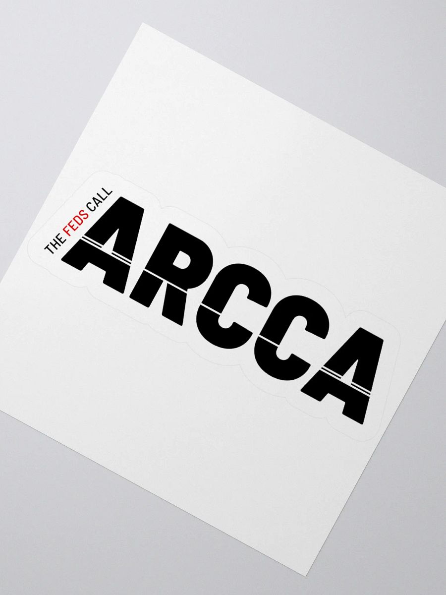 The Feds call ARCCA (sticker) product image (3)