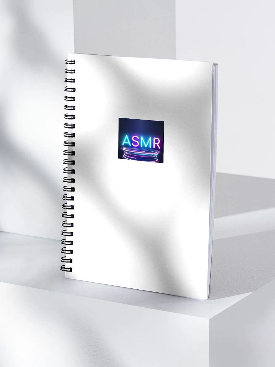 Soothing ASMR Spiral Notebook product image (4)