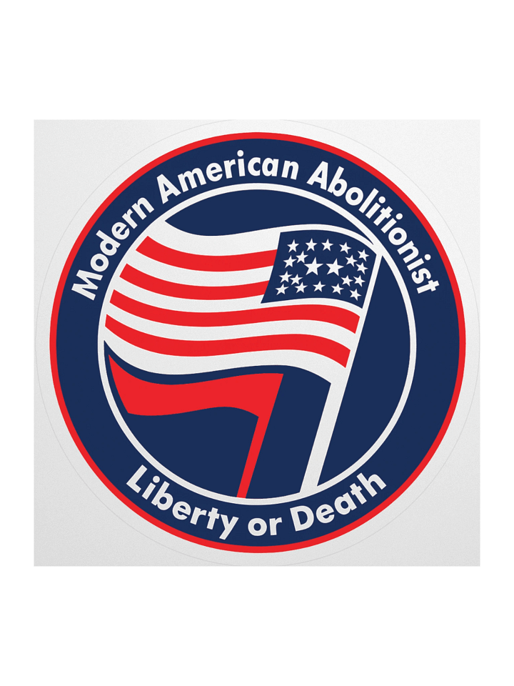 Modern American Abolitionist Sticker product image (1)