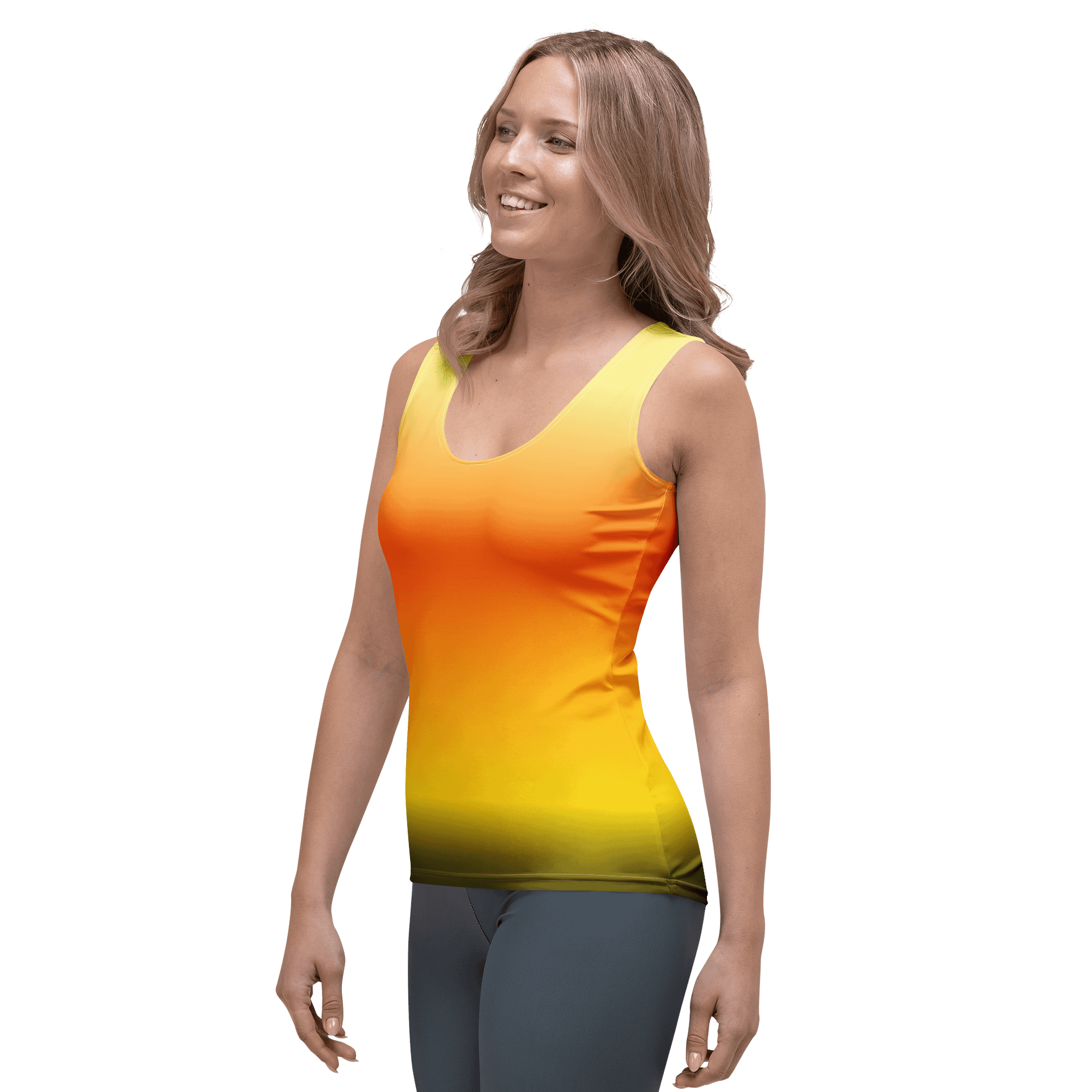 Sunset Glow All-Over Print Tank Top product image (3)