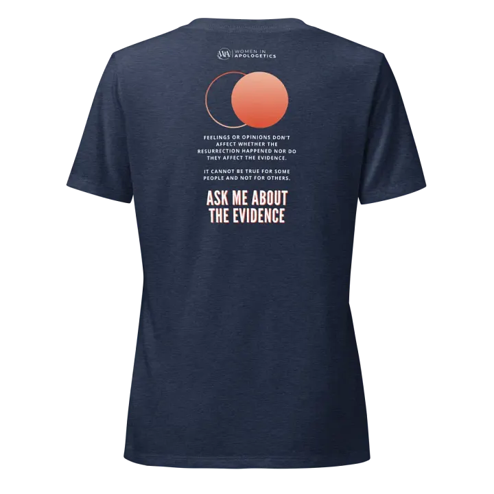 The Resurrection Objective Truth Claim V-Neck Women’s T-Shirt product image (16)