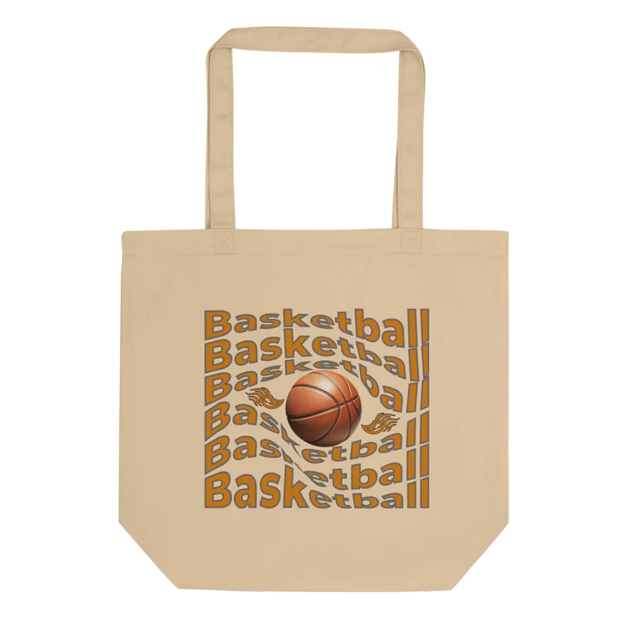 Swirl Basketball Tote Bag product image (1)