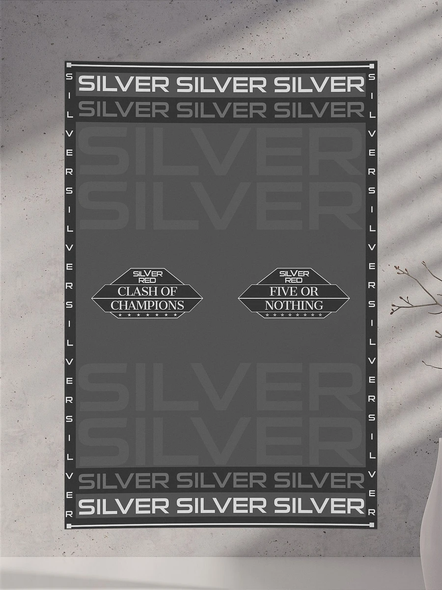 SILVER VS RED - ALL IN SILVER (poster) product image (5)