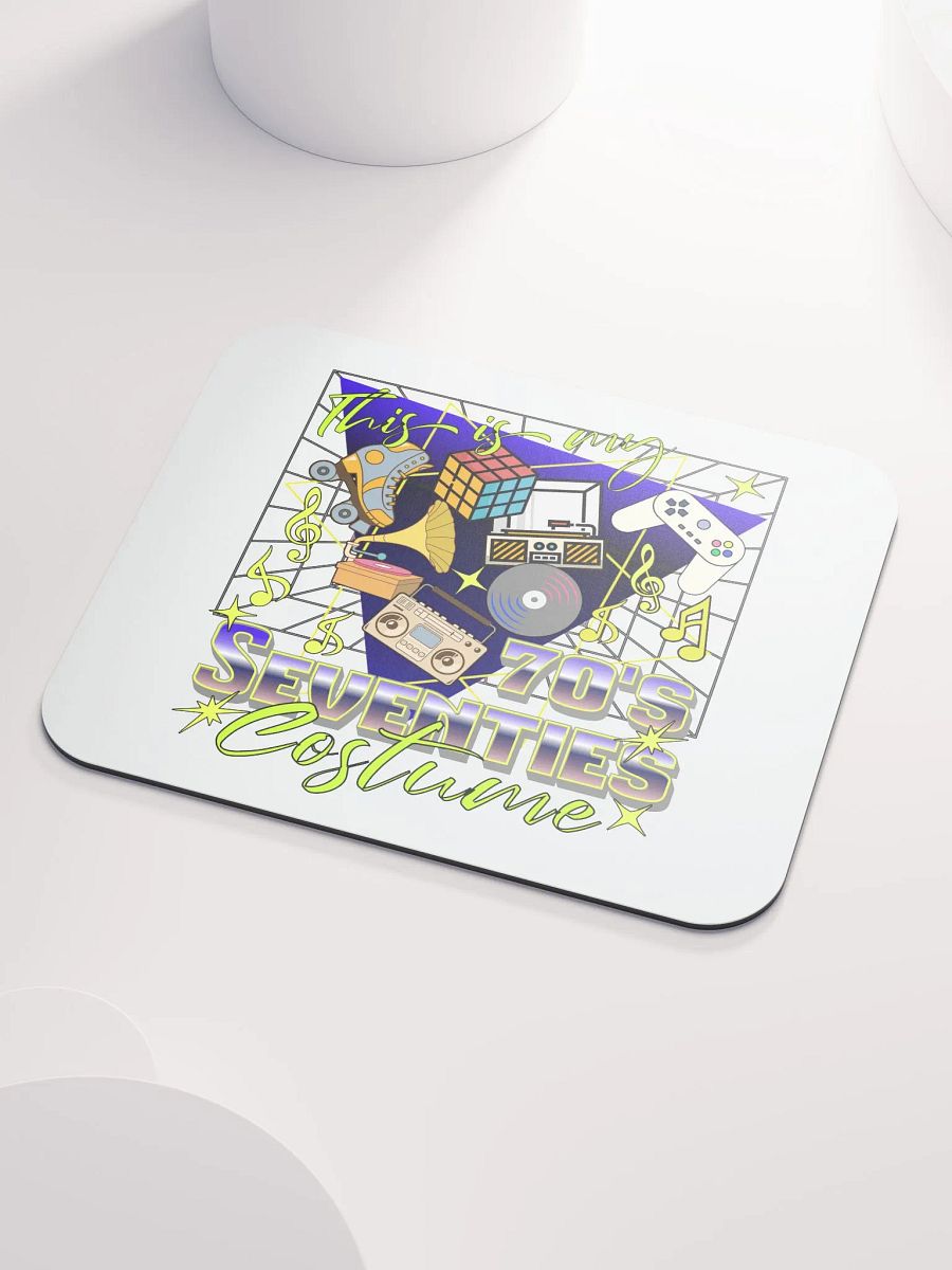 This Is My 70s Costume Nostalgic Mouse Pad product image (3)