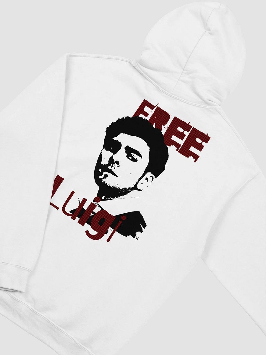 Free Luigi Mangione Hoodie White product image (3)