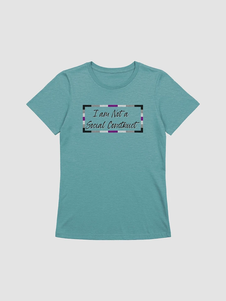 I am Not a Social Construct (lg) - Asexual - Women's Relaxed Fit T product image (5)