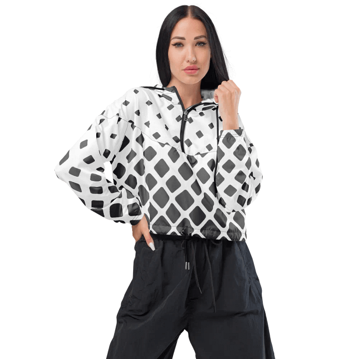 Diamond Dusk Cropped Windbreaker product image (1)