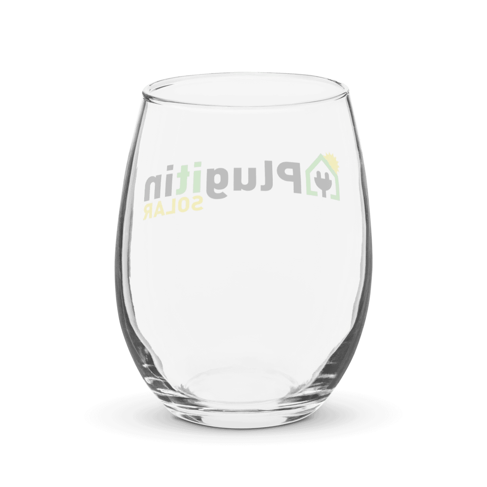Plug It In Solar High-Quality Stemless Wine Glass product image (2)