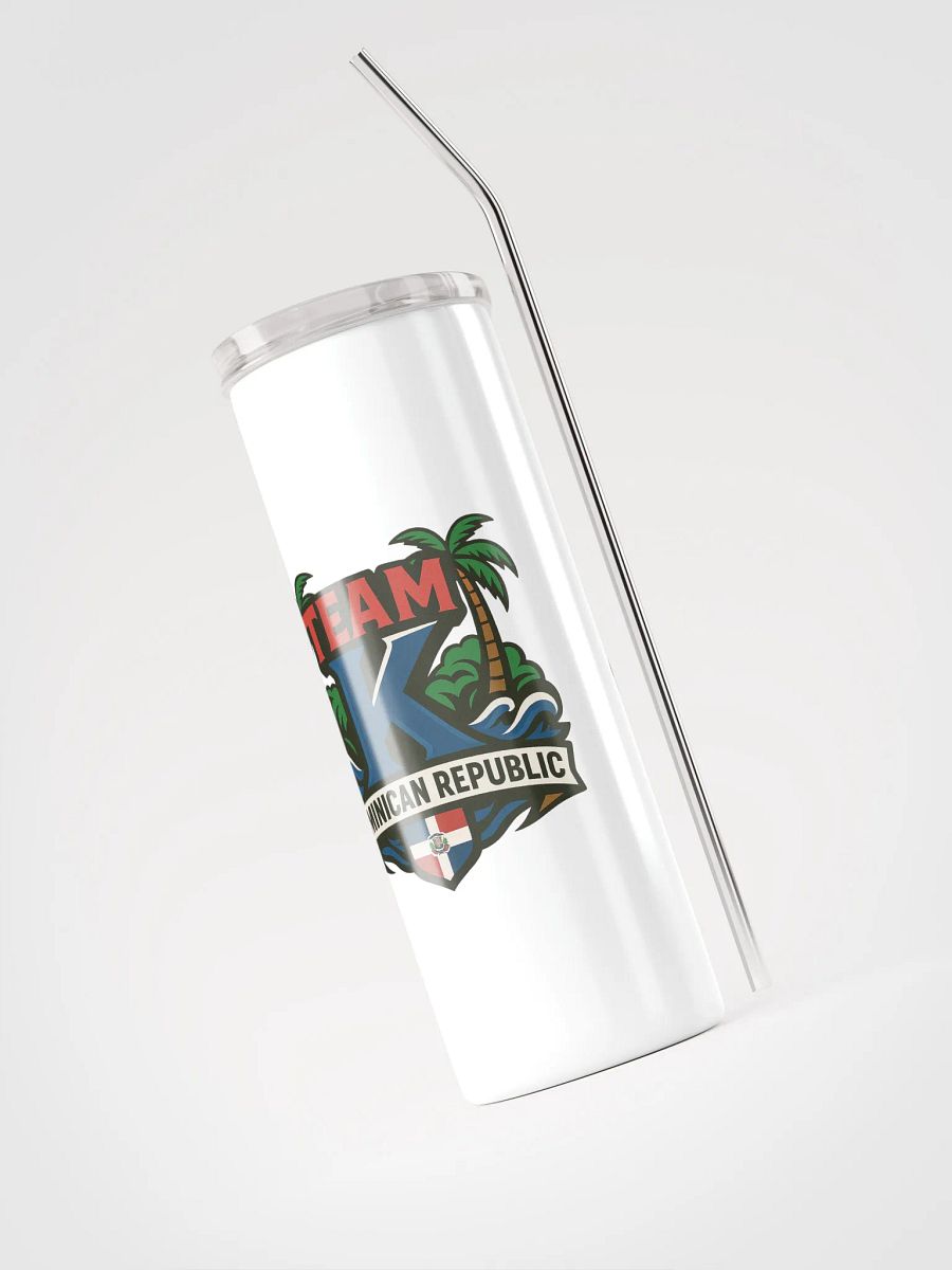 TEAM K Dominican Republic Stainless Steel Tumbler product image (6)