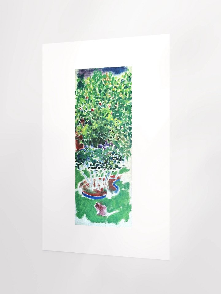 Cat in the Grass (1987) print product image (2)