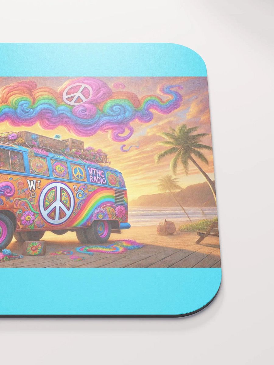 Da Psychedelic Beach Van Mouse Pad product image (5)