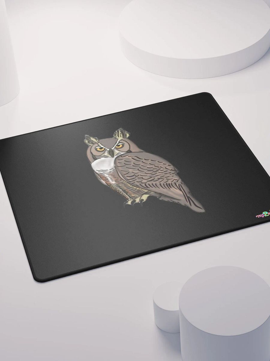 Owl Logo Gaming Mouse Pad (Black) product image (4)