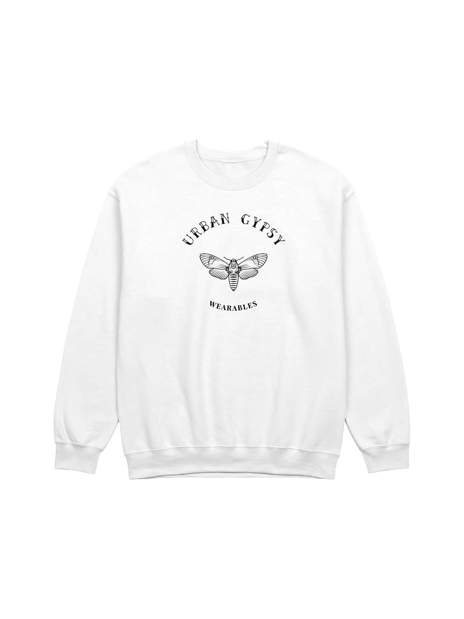 Urban Gypsy Moth Crewneck Sweatshirt product image (41)