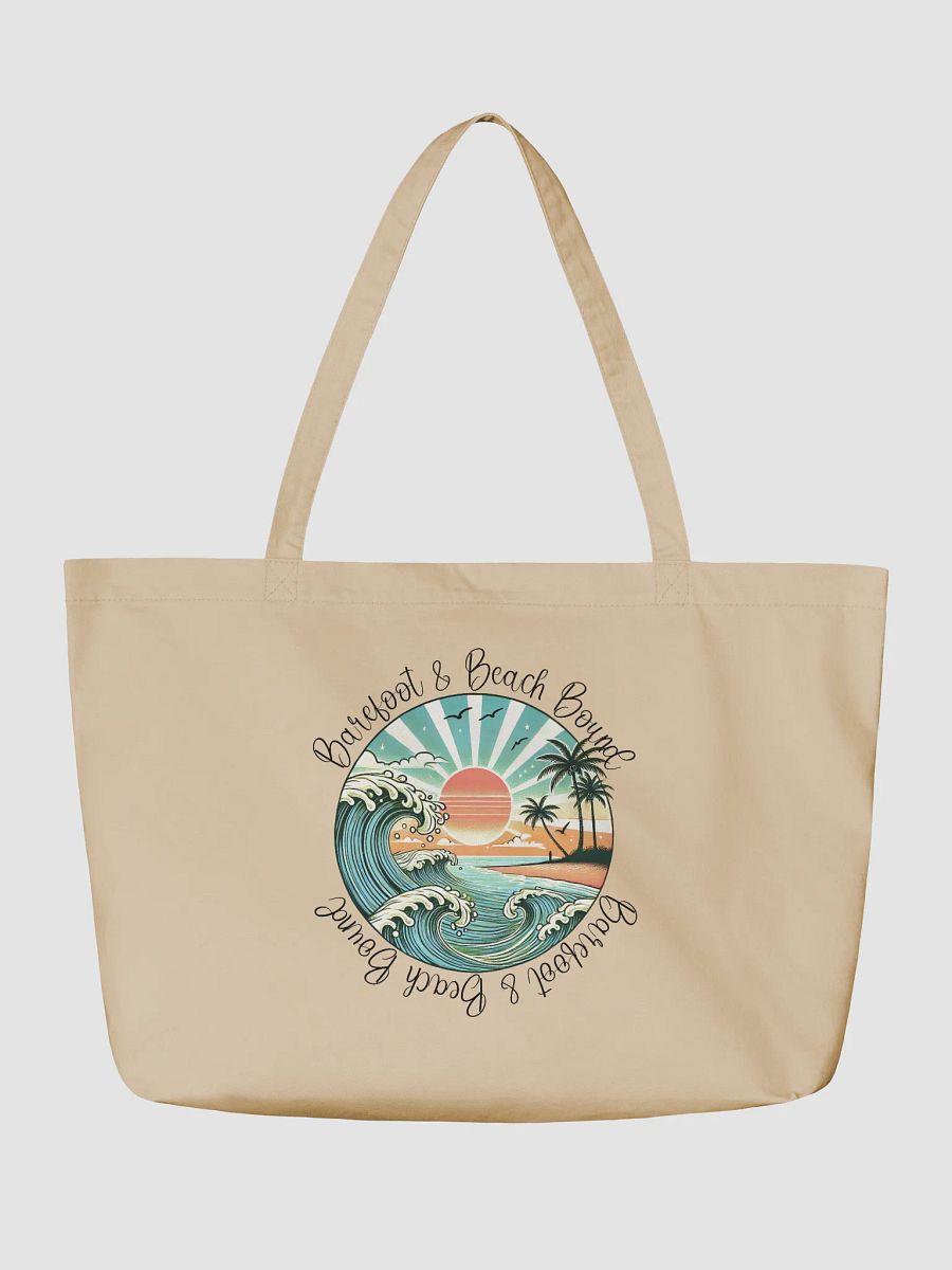 Barefoot Beach Eco-friendly Tote Bag product image (3)