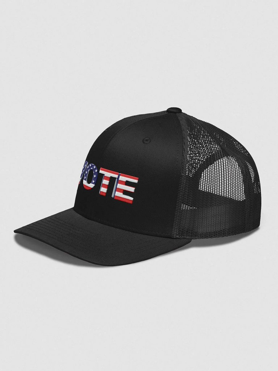 Patriotic Vote Retro Trucker Hat product image (6)