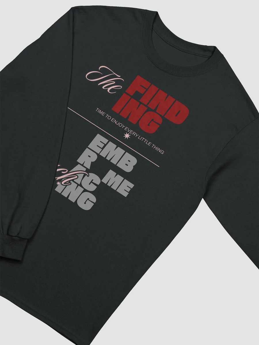 Finding Each Typography Long Sleeve Tee product image (3)