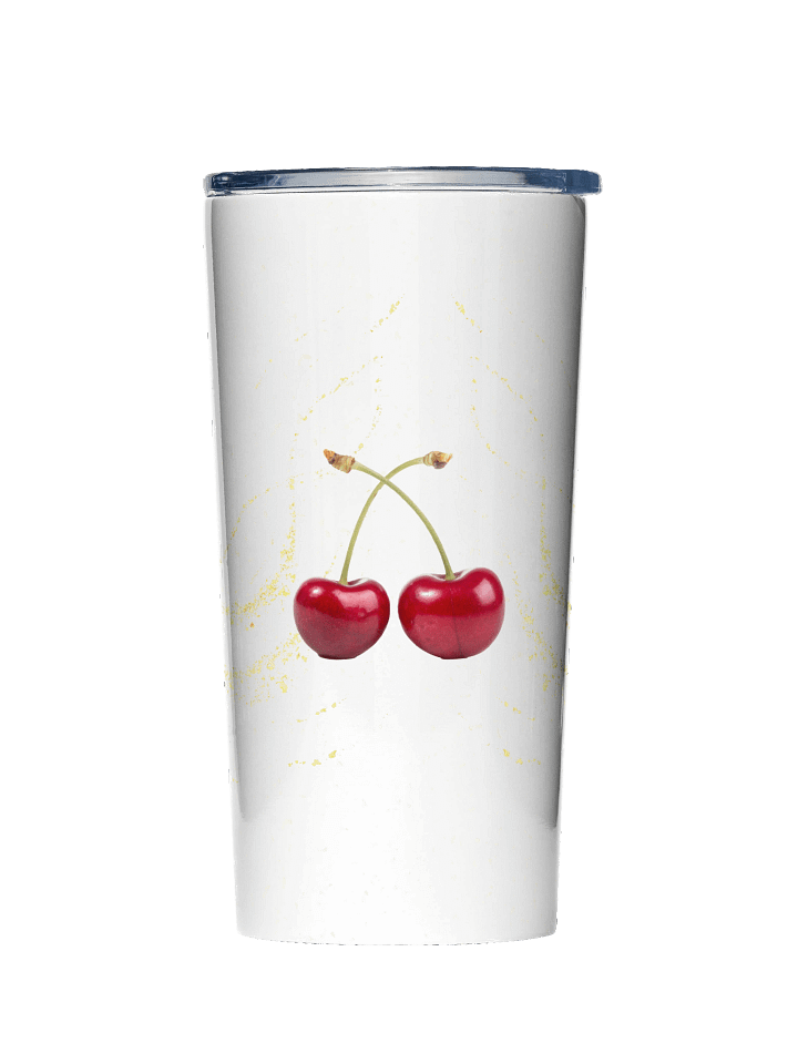 Cherry Glitz 20oz Stainless Steel Tumbler gift for trendy ladies girls moms colleagues product image (1)