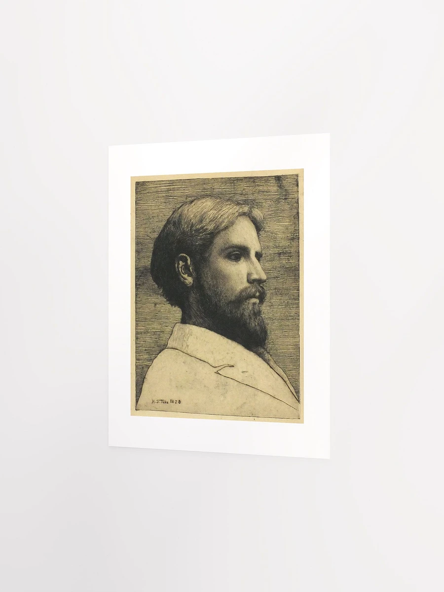 Portrait of Willie Tuke by Henry Scott Tuke (1870s) - Print product image (2)