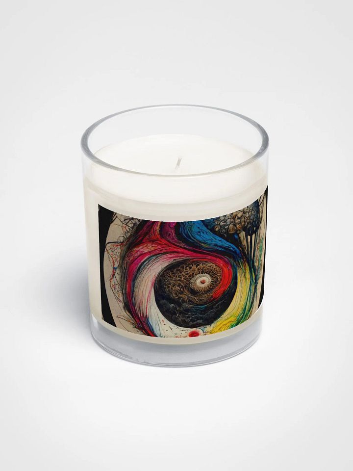 Surreal Swirls Soy Wax Candle product image (2)