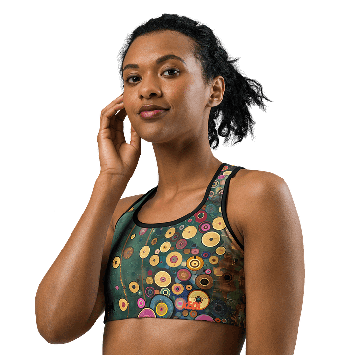 Vibrant Yoga Cat Collection Sports Bra product image (1)
