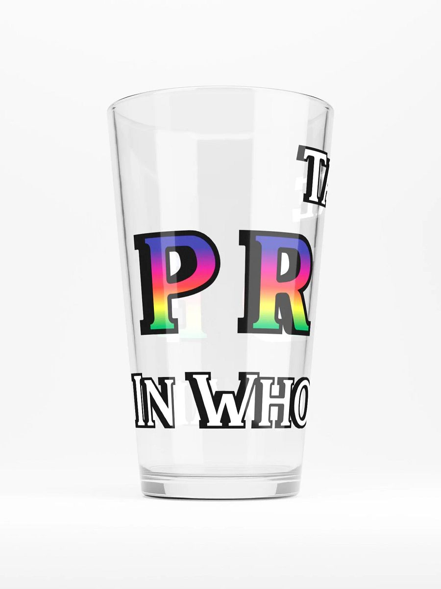 PRIDE Shaker Pint Glass product image (2)