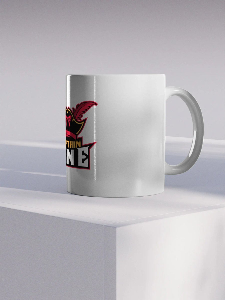 Captain Jen E White Glossy Mug product image (4)