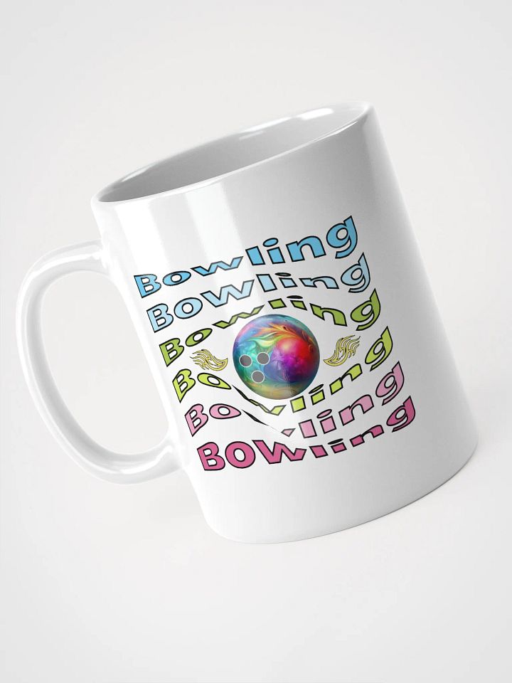 Bowling Swirl Colorful Bonanza Mug product image (2)