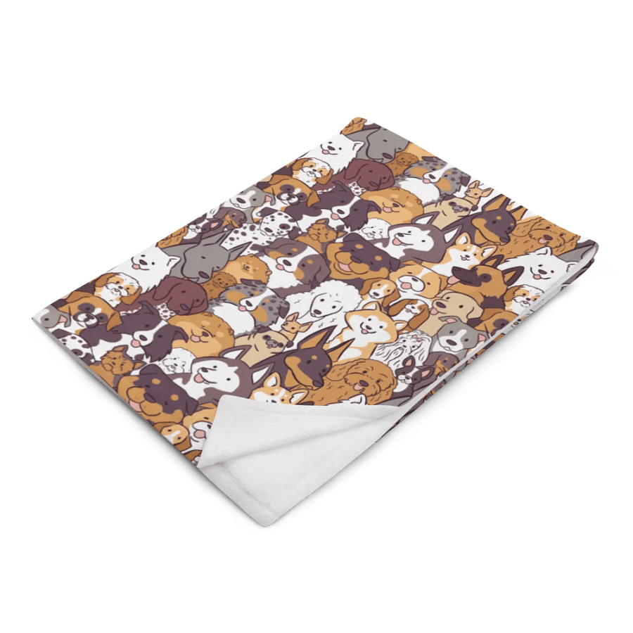 Whimsical Dogs Throw Blanket product image (3)