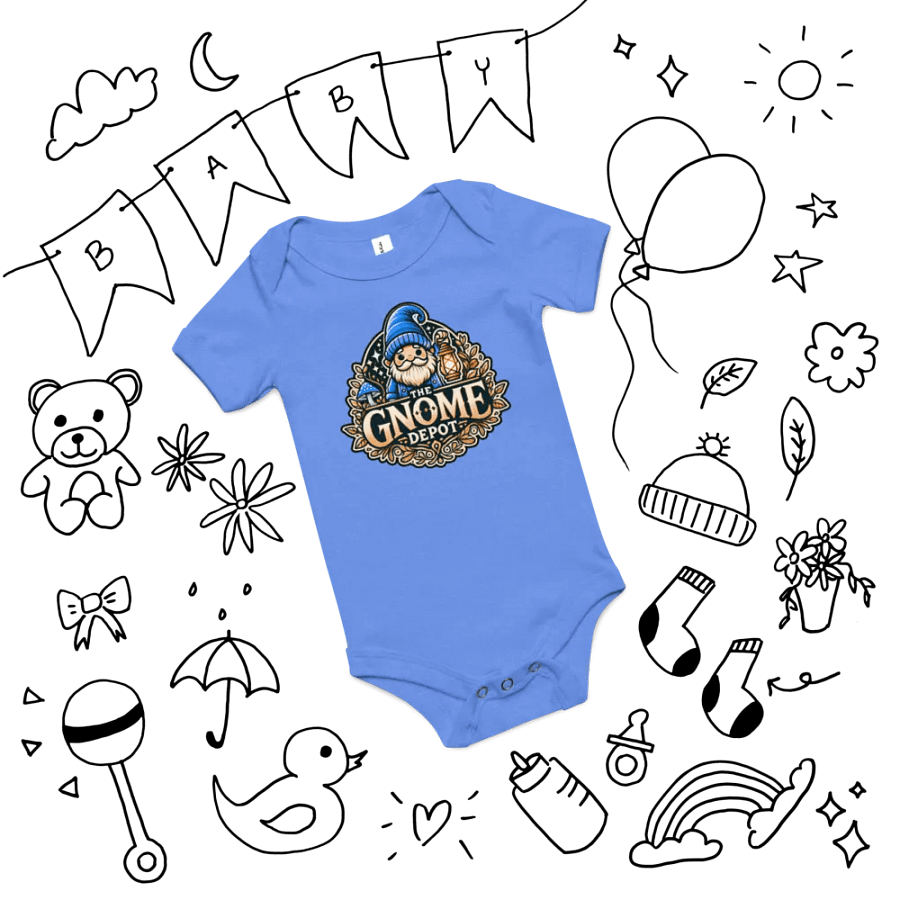 The Gnome Depot Bella+Canvas Baby Short Sleeve One Piece product image (48)